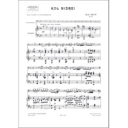Kol Nidrei, Op. 47 : Adagio Pour Violoncelle Avec Accompagnement De Piano